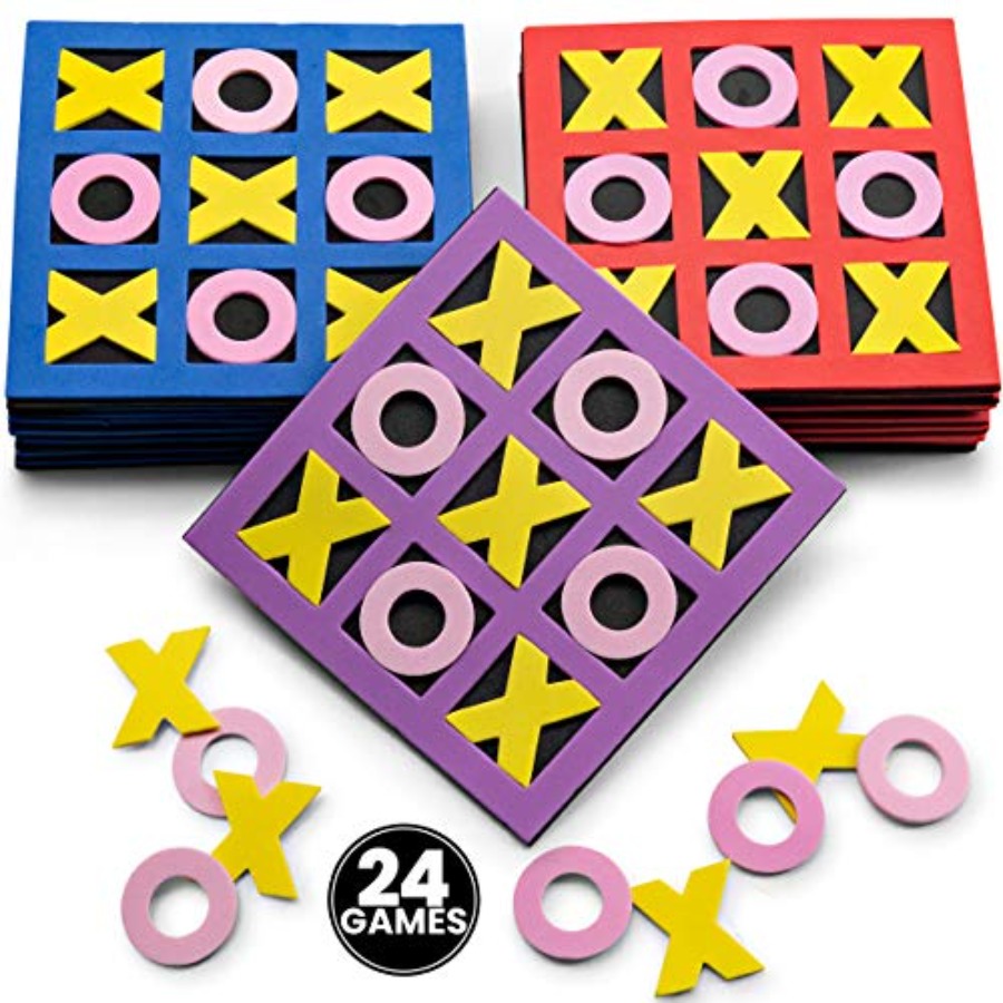Party Favor Bag - Tic Tac Toe Game Pack of