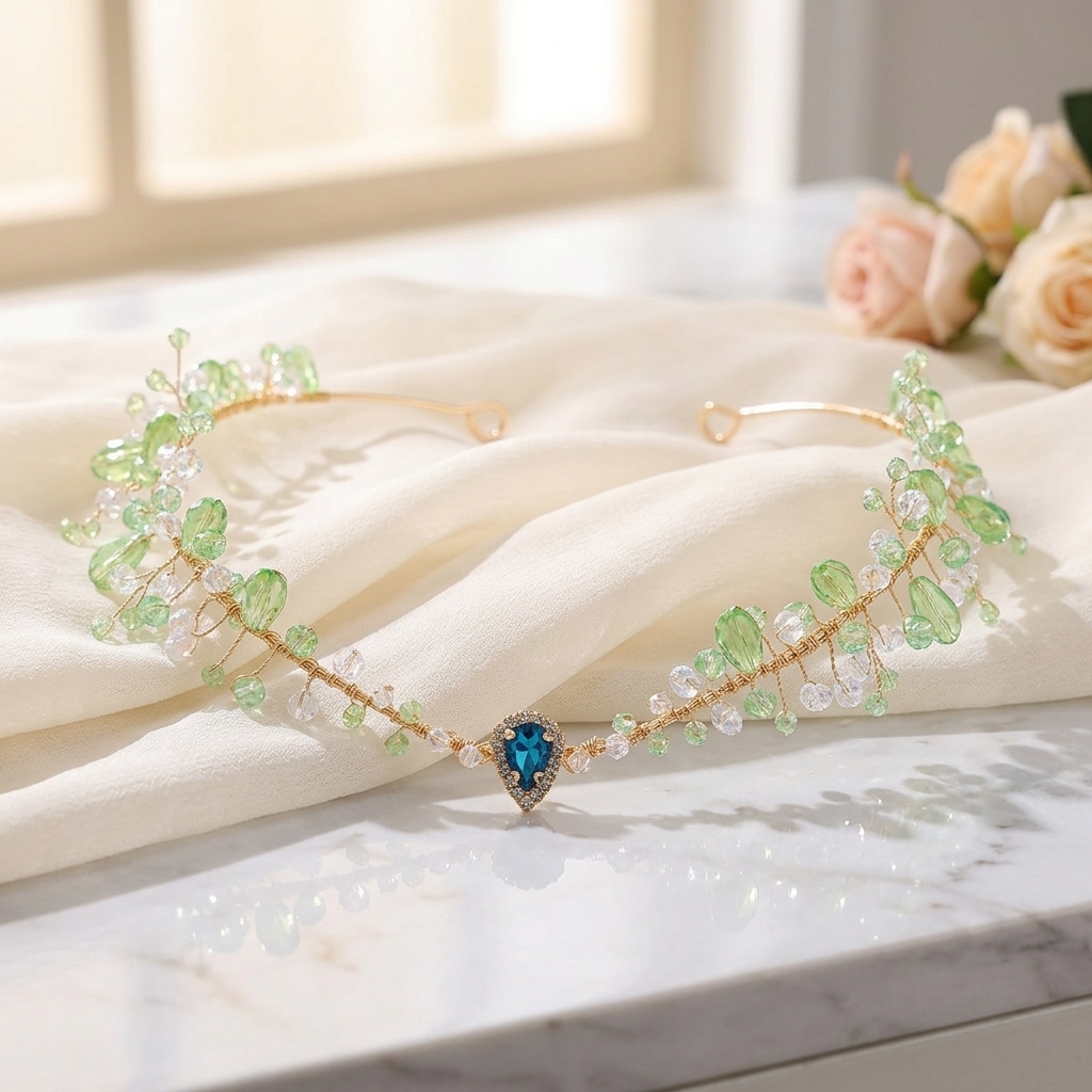 Bridal Hairband Triangular Cry - огляд і ціна Event Party
