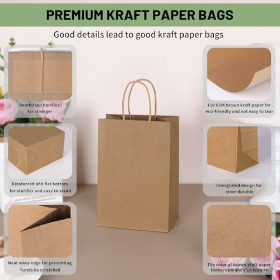 300 Pack 5.25x3.25x8.5 Inch Pl - огляд і ціна Party Favor Bag