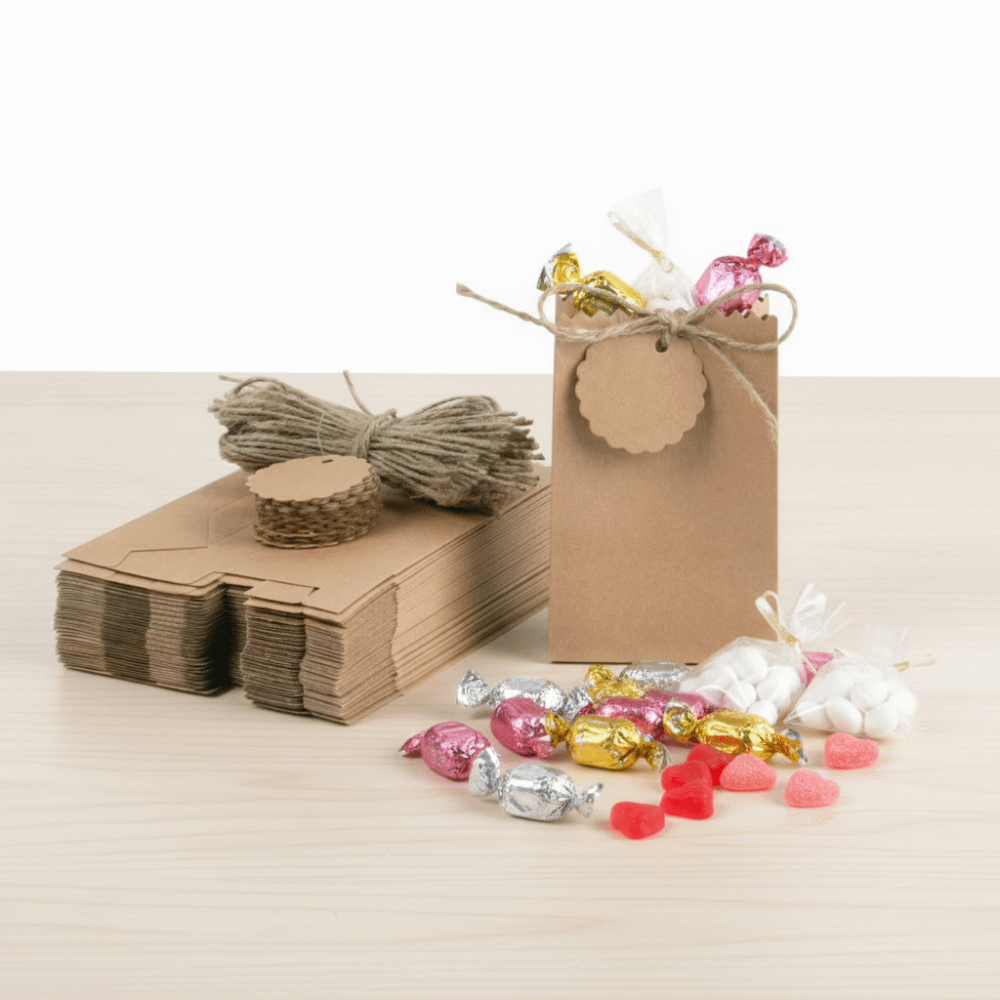 Multi-functional Retro Kraft P - огляд і ціна Party Favor Bag