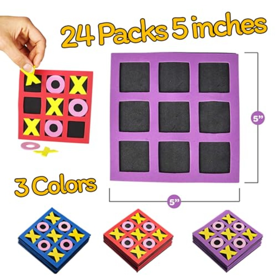 Tic Tac Toe Game Pack of 24 5