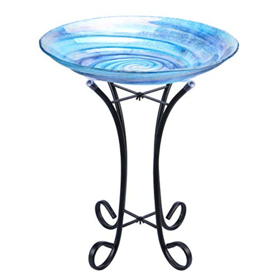 MUMTOP Outdoor Glass Birdbath  - огляд і ціна Event Support