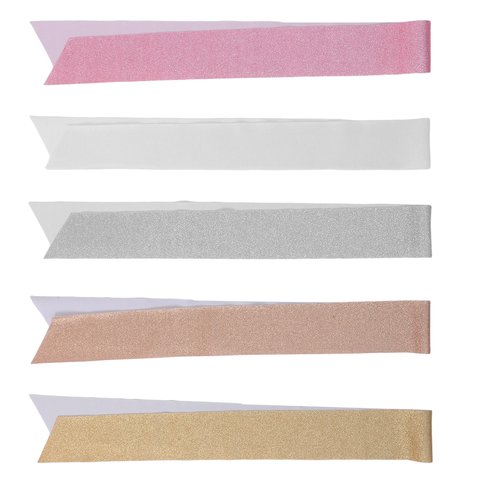 5Pcs Blank Glitter Sashes DIY  - огляд і ціна Birthday Sash Glitter