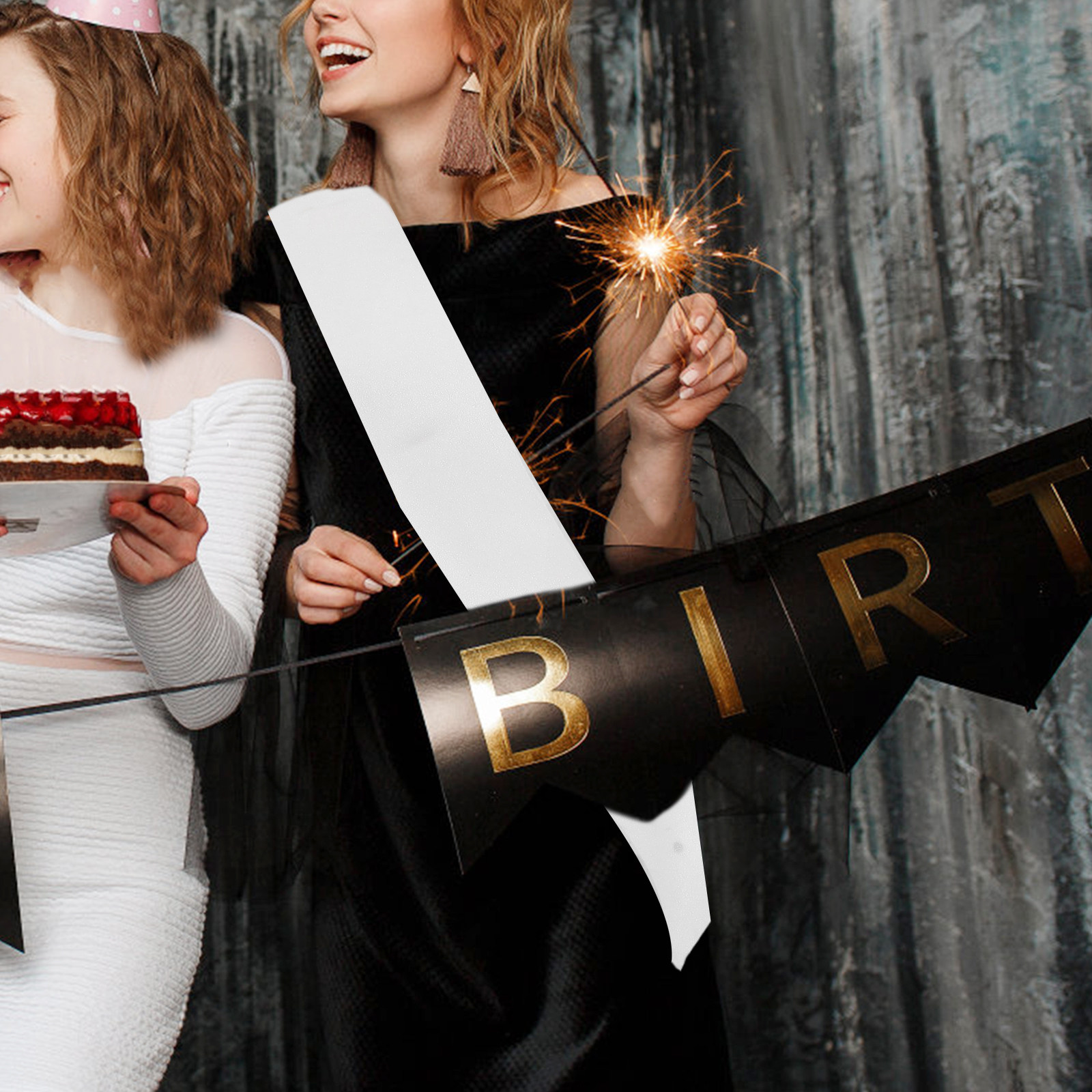 5Pcs Blank Glitter Sashes DIY  - огляд і ціна Birthday Sash Glitter