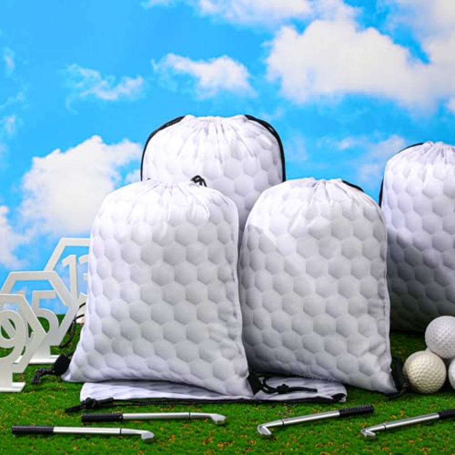 12 Pieces Golf Drawstring Bags - огляд і ціна Party Favor Bag