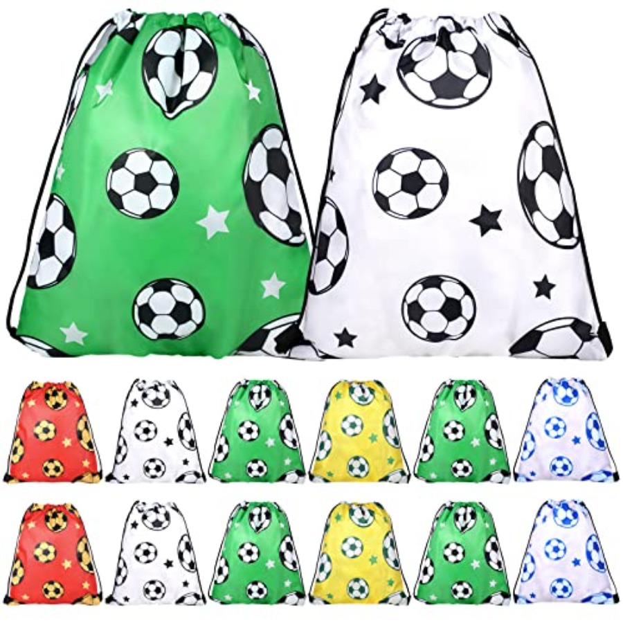 20 Pack Soccer Drawstring Bags - огляд і ціна Party Favor Bag
