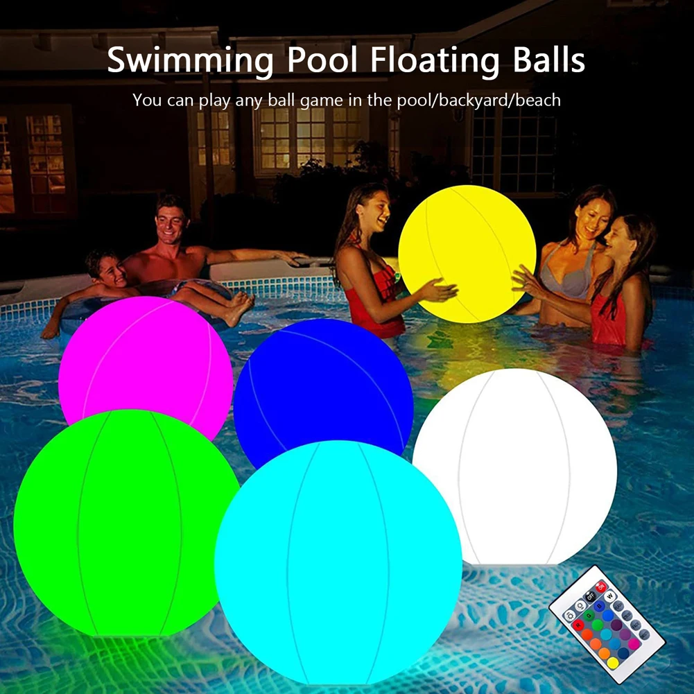 Inflatable Pool Beach Ball 16  - огляд і ціна Led Balloon Light
