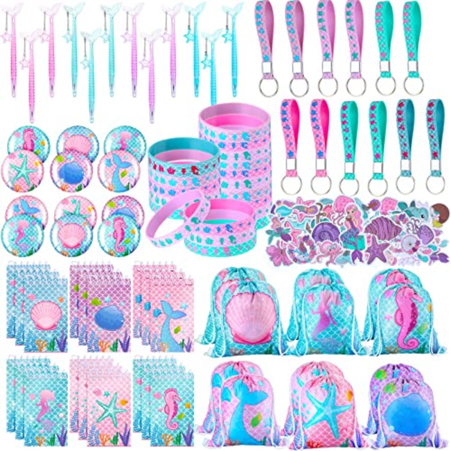 140 Pcs Mermaid Party Favors G - огляд і ціна Party Favor Bag