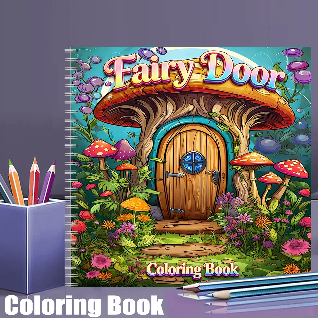 Coloring Book Fairy Door for A - огляд і ціна Supply Event