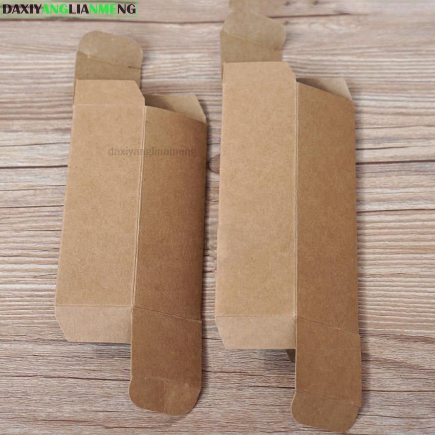 50pcs/lot 37x37x118mm  Kraft P - огляд і ціна Event Party Box