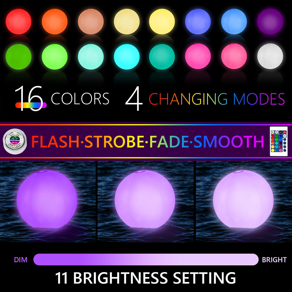 1-5PCS Floating Pool Lights wi - огляд і ціна Led Balloon Light