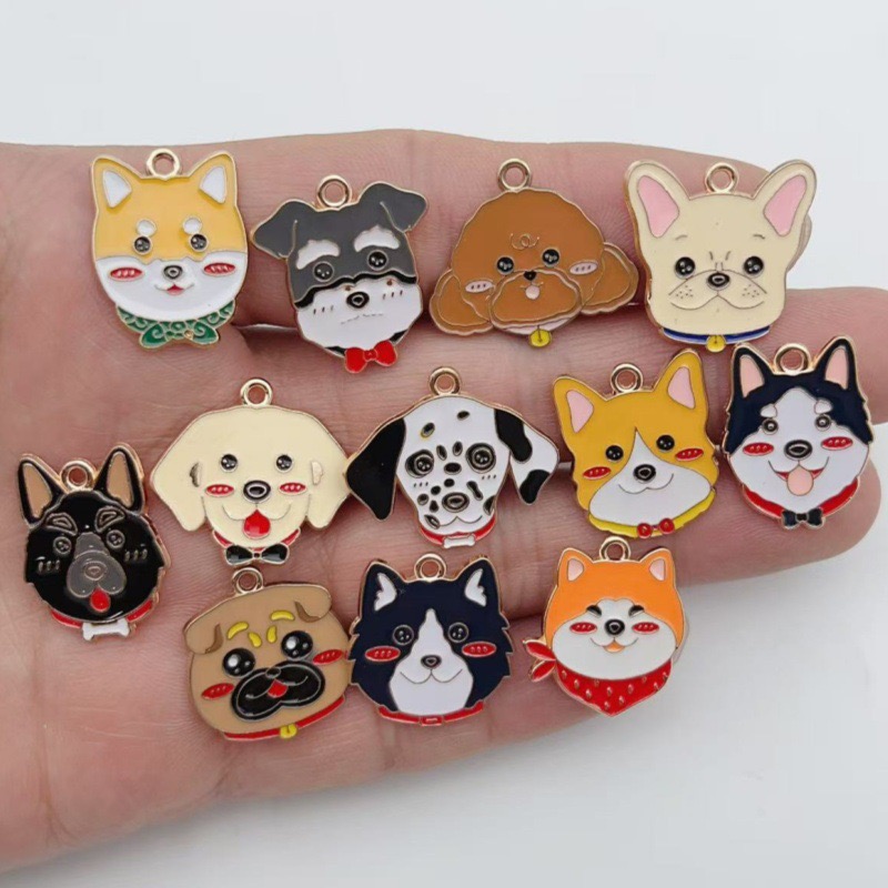 12pcs cartoon pet spotted dog  - огляд і ціна Event Party