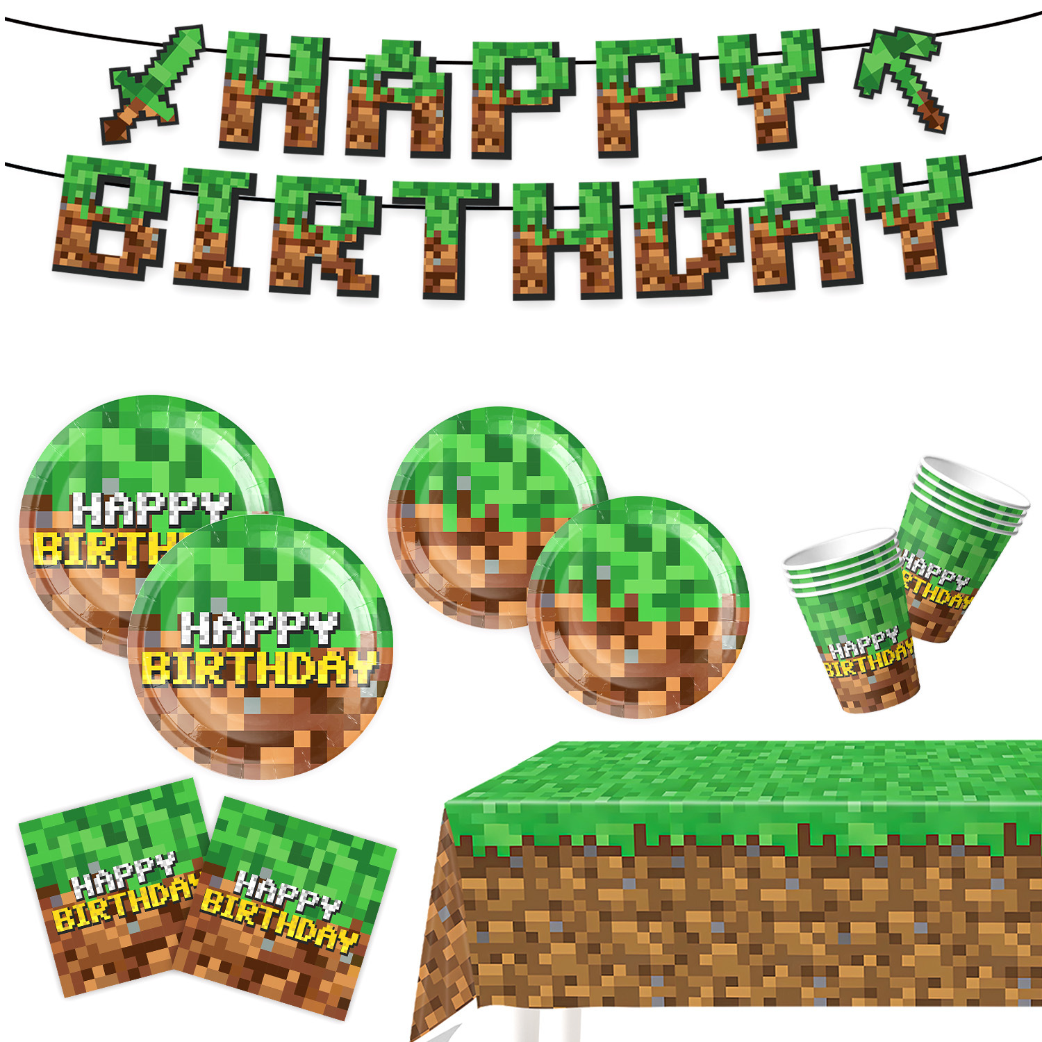 Minecraft Themed Birthday Part - огляд і ціна Supply Event