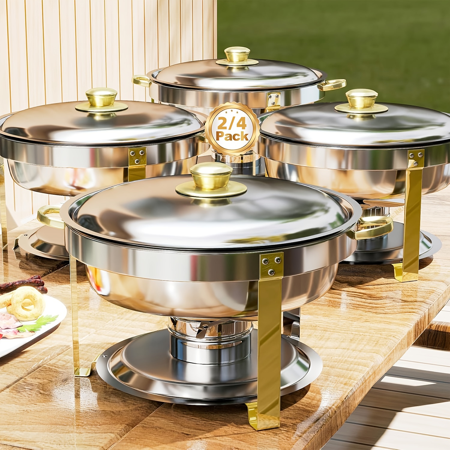 6/9QT Chafing Dishes For Buffe - огляд і ціна Event Party